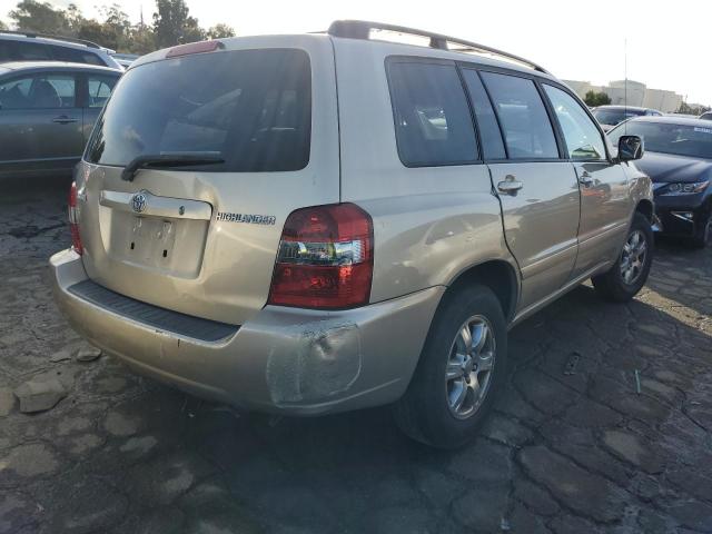 JTEGD21A640080699 - 2004 TOYOTA HIGHLANDER BEIGE photo 3