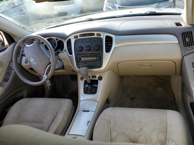 JTEGD21A640080699 - 2004 TOYOTA HIGHLANDER BEIGE photo 8