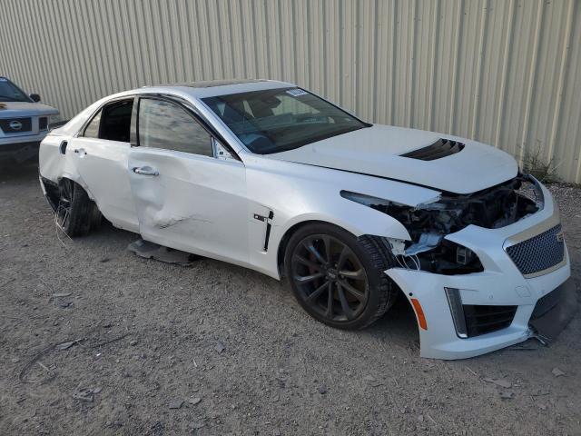 1G6A15S62K0145420 - 2019 CADILLAC CTS-V WHITE photo 4