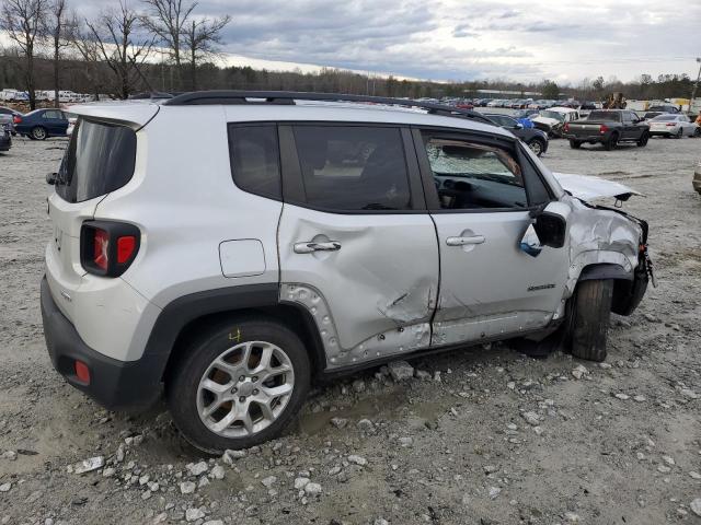 ZACCJABB4HPG28972 - 2017 JEEP RENEGADE LATITUDE SILVER photo 3