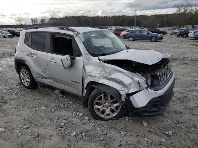 ZACCJABB4HPG28972 - 2017 JEEP RENEGADE LATITUDE SILVER photo 4