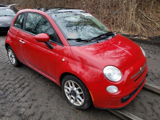 3C3CFFAR7CT104475 - 2012 FIAT 500 POP RED photo 4