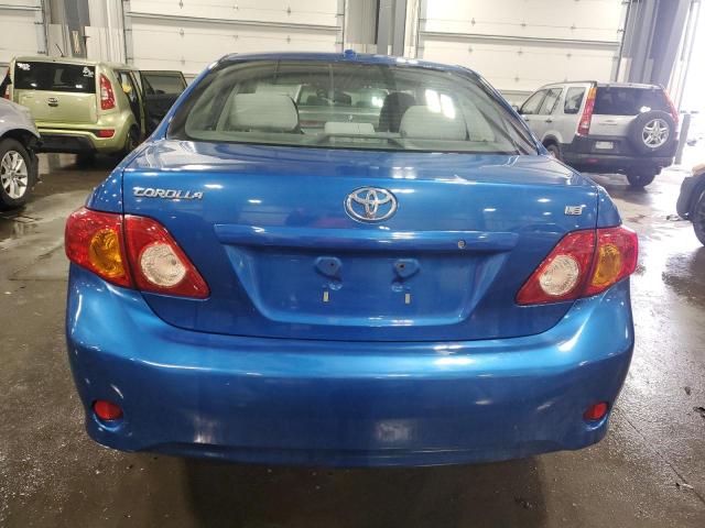 1NXBU40E49Z135466 - 2009 TOYOTA COROLLA BASE BLUE photo 6