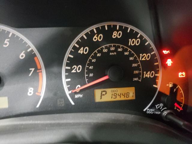 1NXBU40E49Z135466 - 2009 TOYOTA COROLLA BASE BLUE photo 9