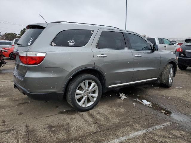 1D4SE4GT1BC664443 - 2011 DODGE DURANGO CREW GRAY photo 3