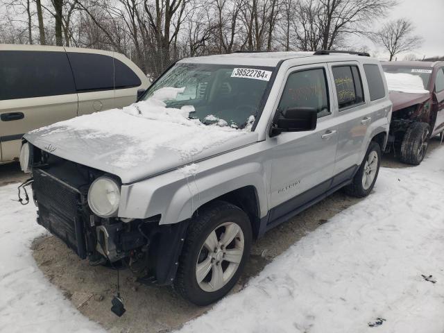 1C4NJPBA8CD602076 - 2012 JEEP PATRIOT SPORT SILVER photo 1