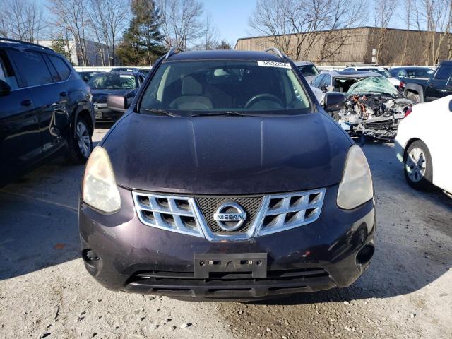 JN8AS5MV7CW393311 - 2012 NISSAN ROGUE S PURPLE photo 5