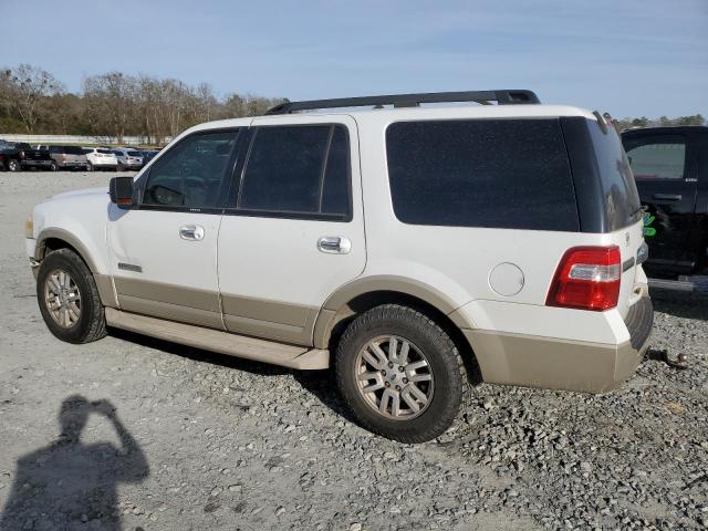 1FMFU17517LA83660 - 2007 FORD EXPEDITION EDDIE BAUER WHITE photo 2