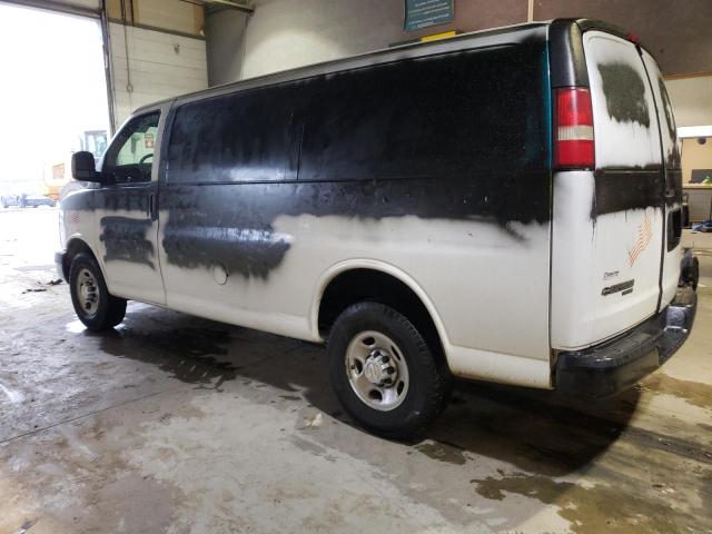 1GCWGFCA8E1204494 - 2014 CHEVROLET EXPRESS G2 WHITE photo 2