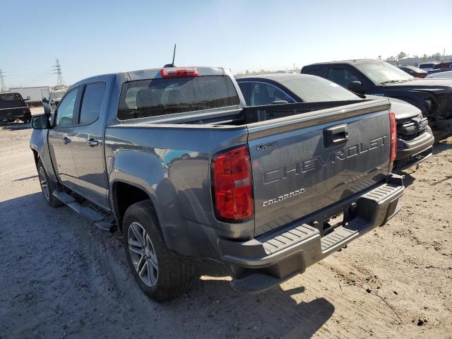 1GCGSBEA2N1263260 - 2022 CHEVROLET COLORADO GRAY photo 2