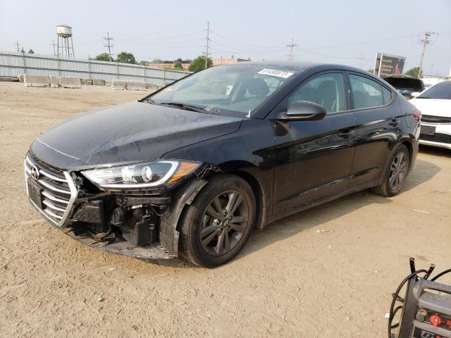 5NPD84LF0JH342036 - 2018 HYUNDAI ELANTRA SEL BLACK photo 1