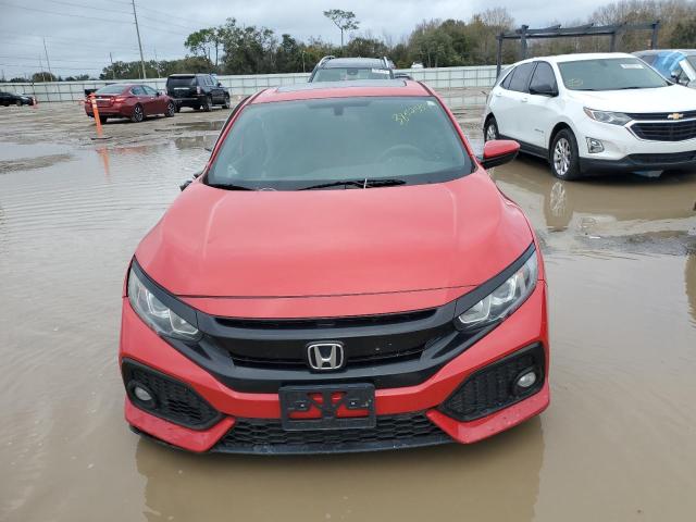 SHHFK7H57JU424855 - 2018 HONDA CIVIC EX RED photo 5