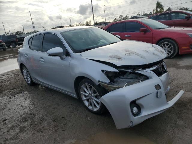 JTHKD5BH8C2117006 - 2012 LEXUS CT 200 SILVER photo 4