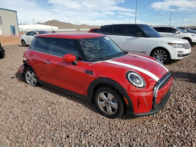 WMW33DH01N2P81961 - 2022 MINI COOPER RED photo 4