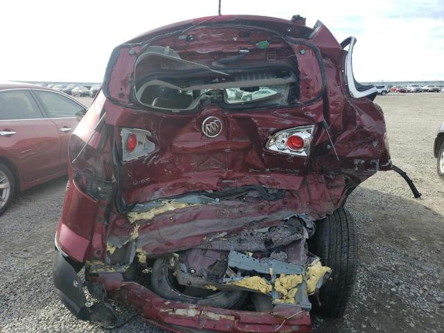 5GAER23728J193016 - 2008 BUICK ENCLAVE CXL MAROON photo 6