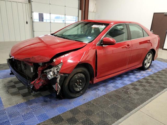 4T1BF1FK1DU723520 - 2013 TOYOTA CAMRY L RED photo 1