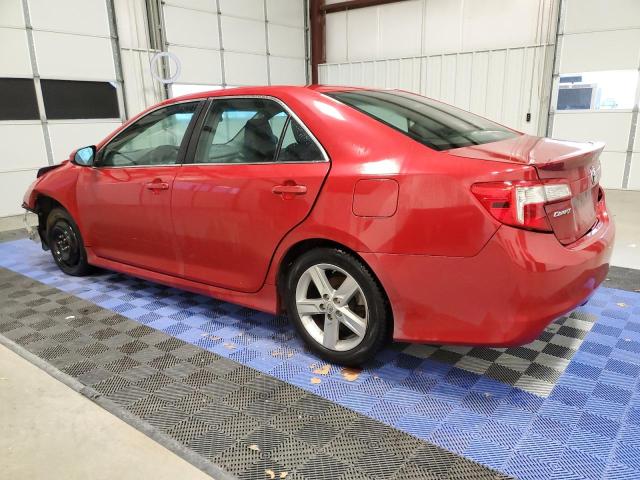 4T1BF1FK1DU723520 - 2013 TOYOTA CAMRY L RED photo 2