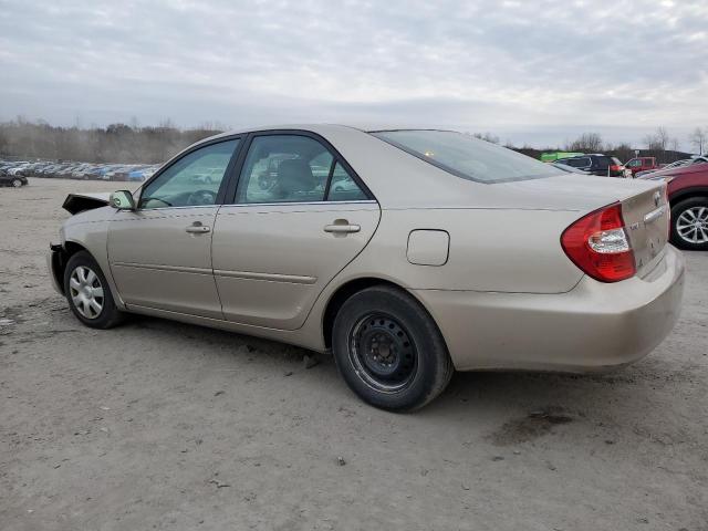 4T1BE32K04U374189 - 2004 TOYOTA CAMRY LE TAN photo 2