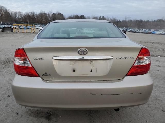 4T1BE32K04U374189 - 2004 TOYOTA CAMRY LE TAN photo 6