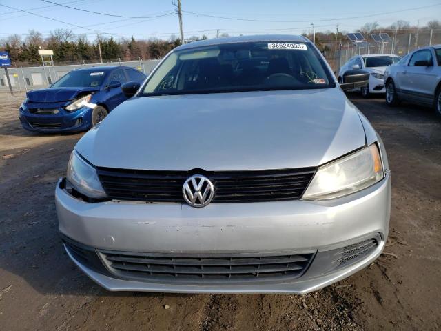 3VW2K7AJ3CM307812 - 2012 VOLKSWAGEN JETTA BASE Մոխրագույն լուսանկար 5