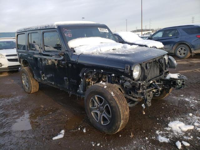 1C4HJXDG8NW141368 - 2022 JEEP WRANGLER U SPORT შავი ფოტო 4