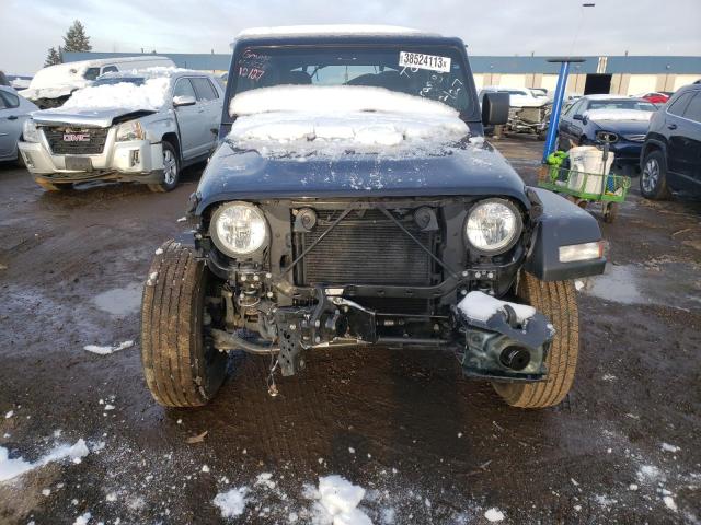 1C4HJXDG8NW141368 - 2022 JEEP WRANGLER U SPORT შავი ფოტო 5