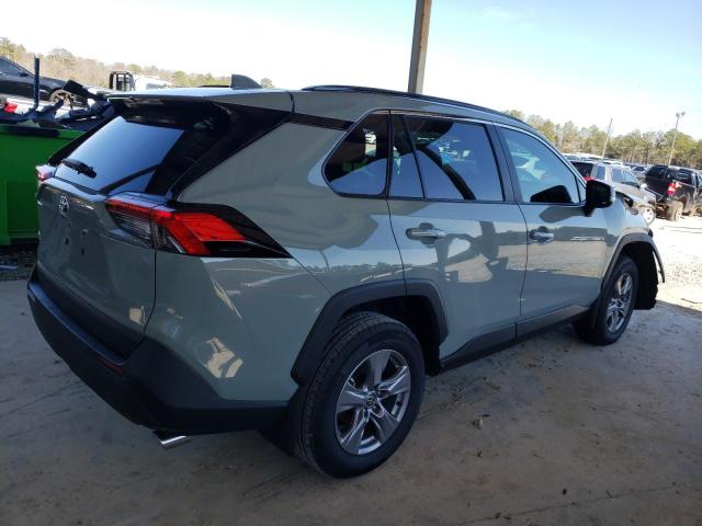 4T3RWRFV3PU106347 - 2023 TOYOTA RAV4 XLE GRAY photo 3