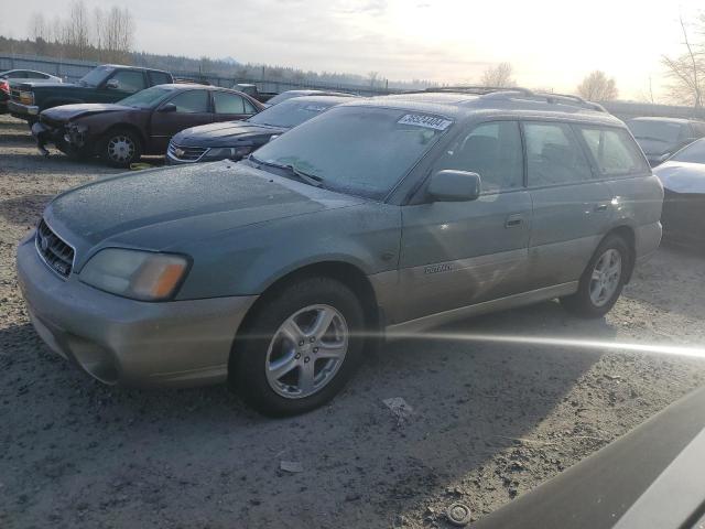 4S3BH806847600881 - 2004 SUBARU LEGACY OUTBACK H6 3.0 LL BEAN GREEN photo 1