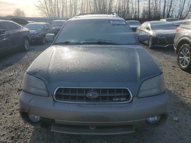 4S3BH806847600881 - 2004 SUBARU LEGACY OUTBACK H6 3.0 LL BEAN GREEN photo 5