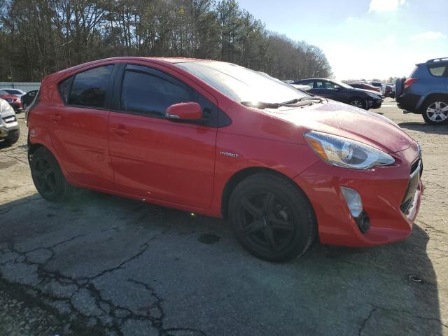 JTDKDTB36F1114089 - 2015 TOYOTA PRIUS C RED photo 4