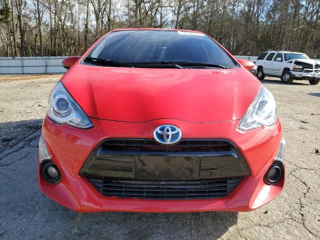 JTDKDTB36F1114089 - 2015 TOYOTA PRIUS C RED photo 5