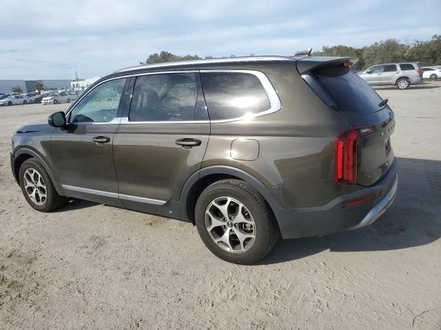 5XYP34HC0LG013518 - 2020 KIA TELLURIDE EX GREEN photo 2