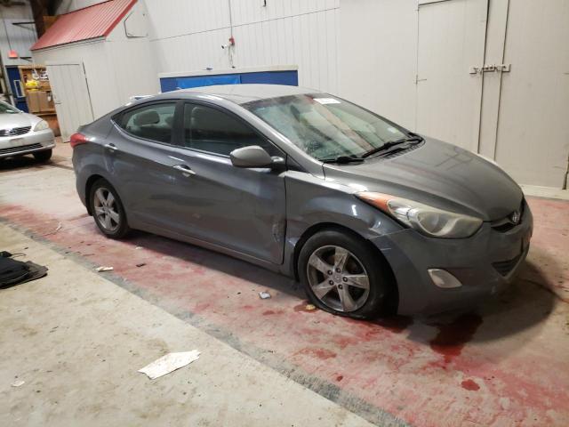 5NPDH4AE2DH187178 - 2013 HYUNDAI ELANTRA GL GRAY photo 4