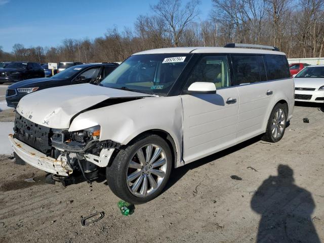 2FMHK6DT7DBD13504 - 2013 FORD FLEX LIMITED WHITE photo 1