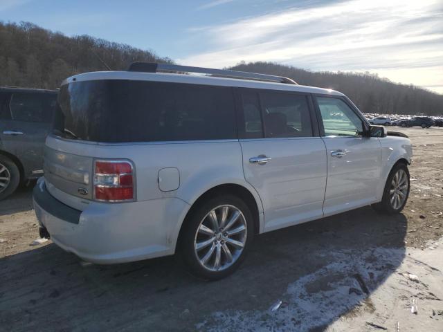 2FMHK6DT7DBD13504 - 2013 FORD FLEX LIMITED WHITE photo 3