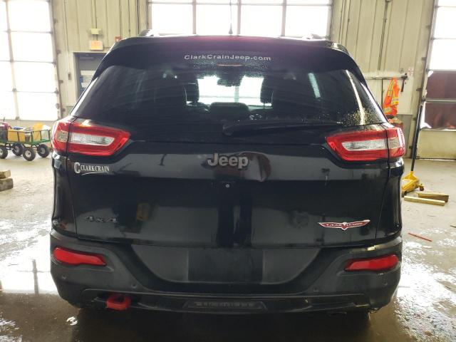 1C4PJMBS2EW254850 - 2014 JEEP CHEROKEE TRAILHAWK BLACK photo 6