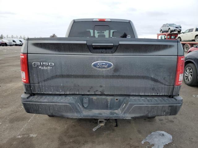 1FTFW1EG5HFC35264 - 2017 FORD F150 SUPERCREW GRAY photo 6