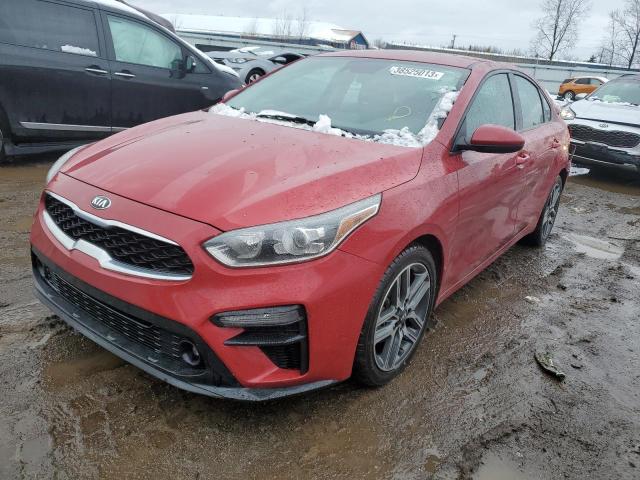 3KPF34AD4KE067169 - 2019 KIA FORTE GT LINE RED photo 1