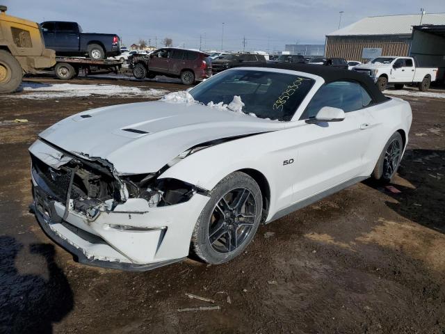 1FATP8FF3N5116456 - 2022 FORD MUSTANG GT WHITE photo 1