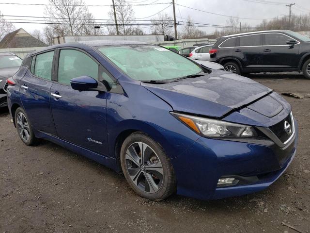 1N4AZ1CP5KC306708 - 2019 NISSAN LEAF S BLUE photo 4