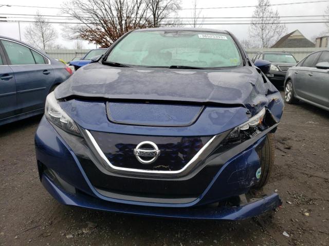 1N4AZ1CP5KC306708 - 2019 NISSAN LEAF S BLUE photo 5