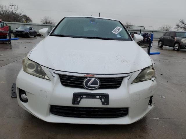 JTHKD5BH5C2091447 - 2012 LEXUS CT 200 WHITE photo 5