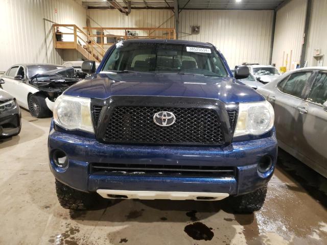 5TEMU52N97Z453538 - 2007 TOYOTA TACOMA DOUBLE CAB LONG BED BLUE photo 5