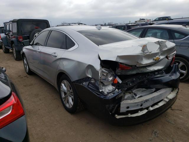 2G1125S32E9107270 - 2014 CHEVROLET IMPALA LT SILVER photo 2