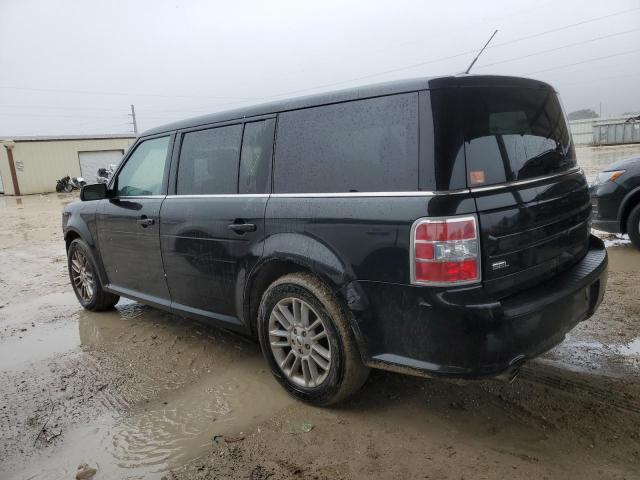 2FMGK5C88EBD40506 - 2014 FORD FLEX SEL BLACK photo 2