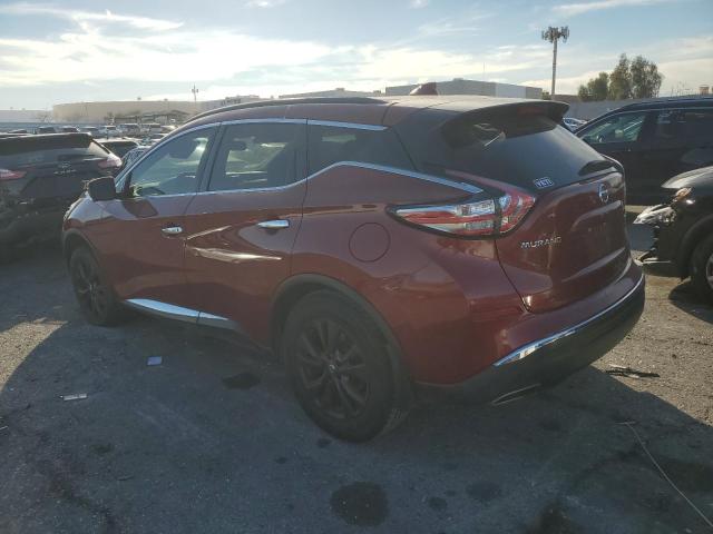 5N1AZ2MH9JN137511 - 2018 NISSAN MURANO S RED photo 2