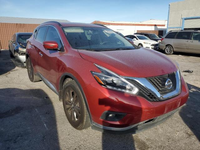 5N1AZ2MH9JN137511 - 2018 NISSAN MURANO S RED photo 4