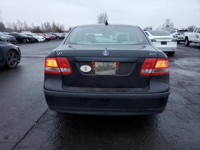 YS3FD45Y561022026 - 2006 SAAB 9-3 BLACK photo 6