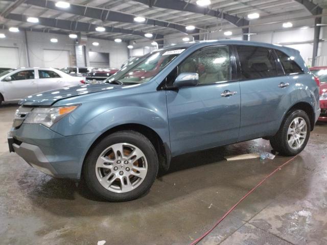 2HNYD28427H507265 - 2007 ACURA MDX TECHNOLOGY BLUE photo 1