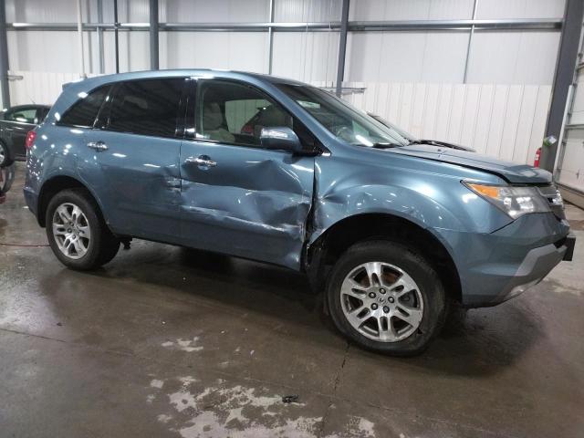 2HNYD28427H507265 - 2007 ACURA MDX TECHNOLOGY BLUE photo 4